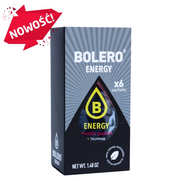 Bolero 7g 6szt Energy Exotic Punch ze stewią