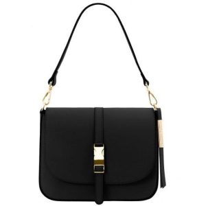 Nowość. skórzana torba na ramię tuscany leather nausica w super cenie