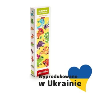 Nowość. puzzlika dinozaury 8w1 – super cena na wesołe układanie
