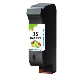 Nowość. super cena: tusz zamiennik 15 do hp c6615de czarny 24h
