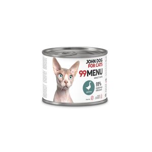 Nowość. Super cena: karma mokra dla kotów John Dog gęś 200g