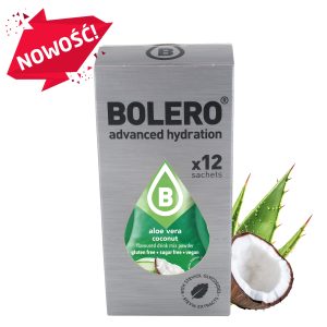 Nowość. bolero aloe vera coconut 12 saszetek w super cenie