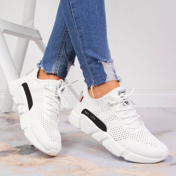 Buty sportowe tekstylne białe Big Star JJ274271