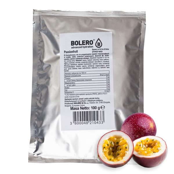 Bolero 100g Passionfruit (Marakuja) ze stewią