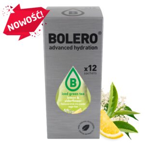 Nowość. bolero iced green tea lemon & elderflower 12szt super cena