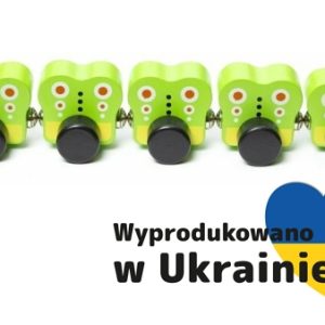 Cubika drewniana gąsienica magnetyczna – nowość w super cenie