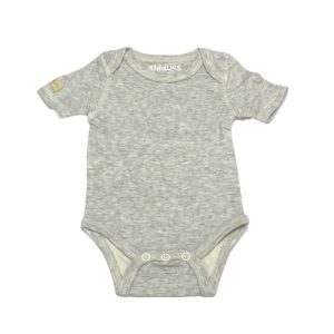 Nowość. body popielate z krótkim rękawem w super cenie 18-24m