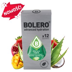 Bolero aloe vera mix 12szt – napoje w proszku, nowość w super cenie