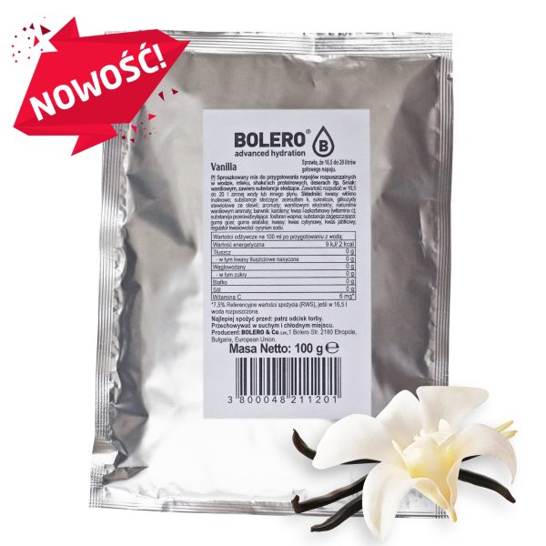 Bolero 100g Vanilla (Wanilia) ze stewią