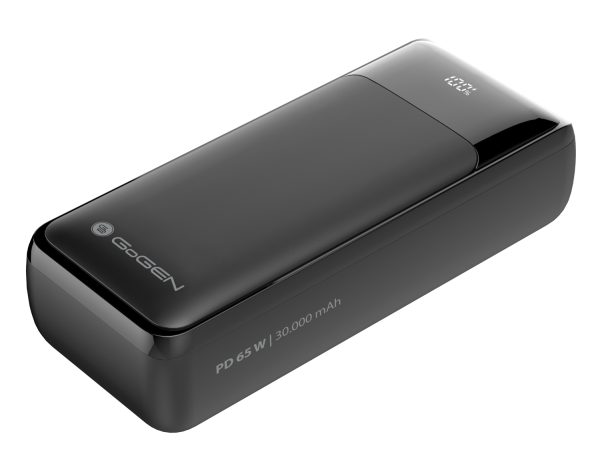 Powerbank GoGen PB300002B 30 000 mAh PD 65W 2xUSB-C