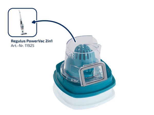 Filtr plastikowy do odkurzacza Regulus PowerVac 2w1