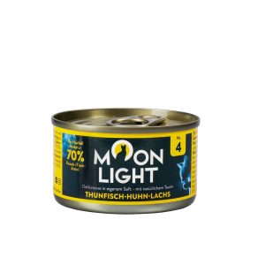 Nowość. Super cena: moonlight dinner mokra karma tuńczyk, kurczak, łosoś 80g