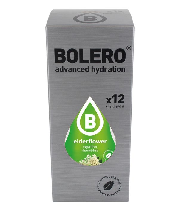 Bolero 9g 12szt Elderflower (Kwiat czarnego bzu) ze stewią