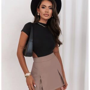 Nowość. modne spódnico-spodenki samantha cappuccino w super cenie