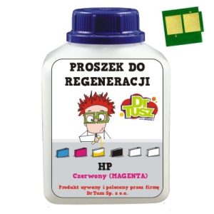 Nowość. proszek z chipem hp 125a cb543a magenta – super cena