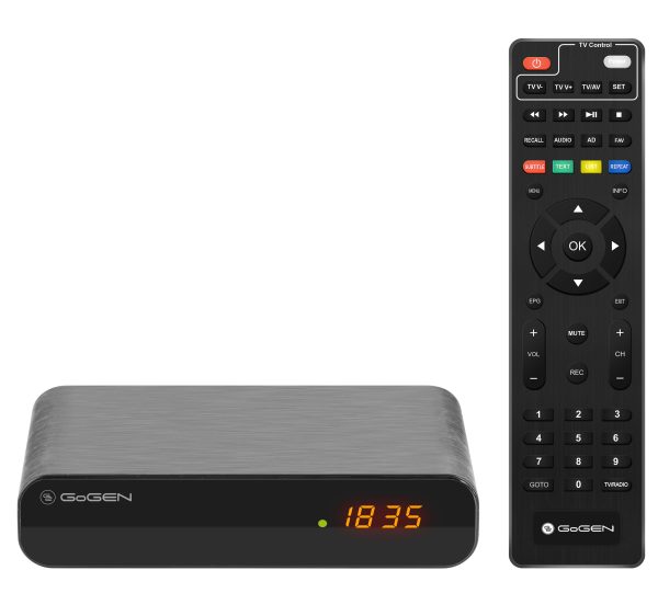 Tuner DVBT2 z PVR GoGEN DVB142T2PVR