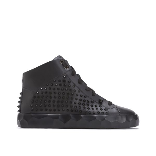 WYSOKIE SNEAKERSY ZDOBIONE ĆWIEKAMI "K-DIAMOND HS TRIPLE BLACK SPIKE"