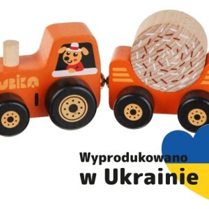 Nowość. Drewniany traktor Cubika z magnesami w super cenie