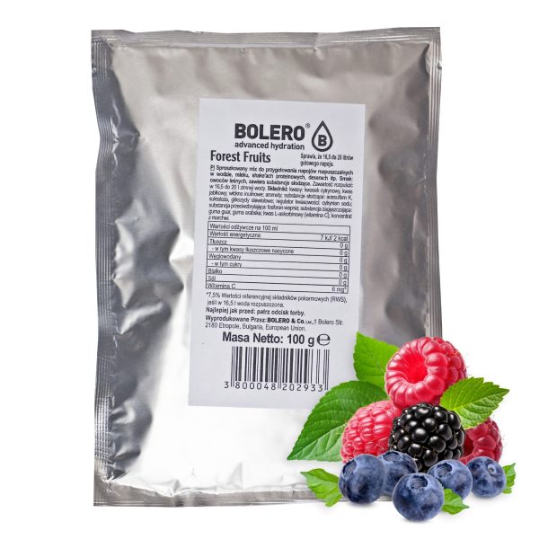 Bolero 100g Forest Fruits (Owoce Leśne) ze stewią