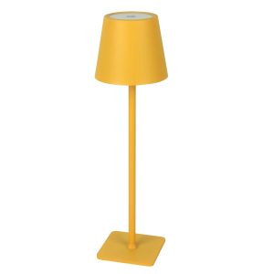 Nowość. Żółta lampa LED Taza 3.5W z akumulatorem w super cenie