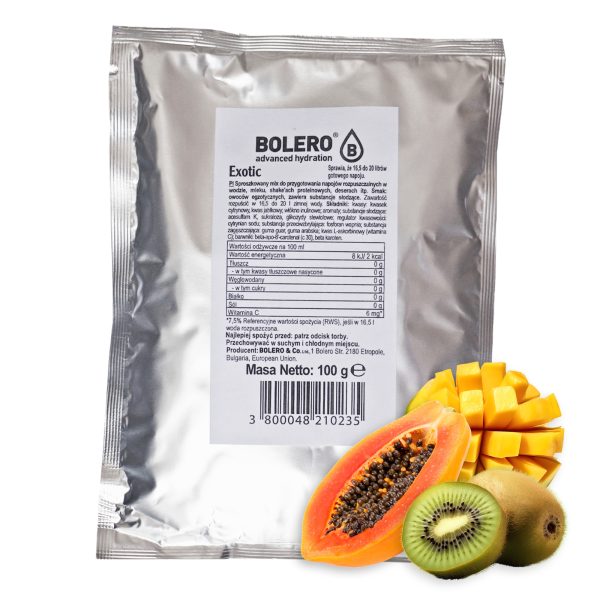 Bolero 100g Exotic (Owoce Egzotyczne) ze stewią