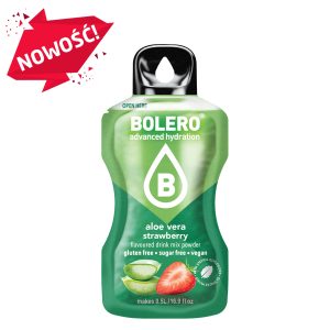 Nowość. bolero aloe vera & truskawka ze stewią w super cenie
