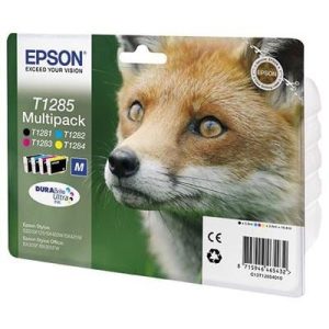 Nowość. tusze epson t1285 komplet w super cenie z darmową dostawą