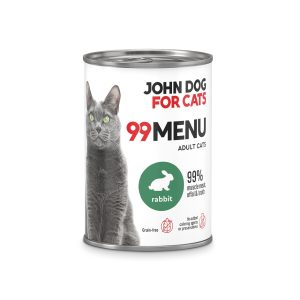 Nowość. karma mokra john dog for cats królik 200g w super cenie