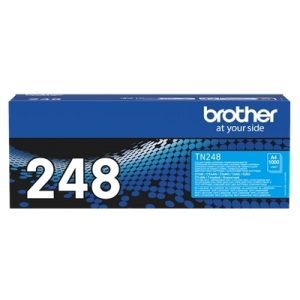 Nowość. oryginalny toner brother tn-248c błękitny w super cenie
