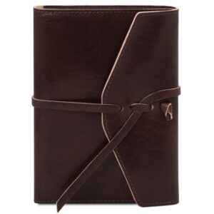 Nowość: ekskluzywny notatnik tuscany leather dark brown w super cenie
