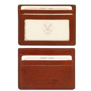 Nowość. Skórzane etui Tuscany Leather na karty w super cenie
