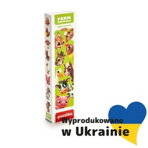 Super nowość: puzzle puzzlika 8w1 zwierzęta hodowlane w super cenie
