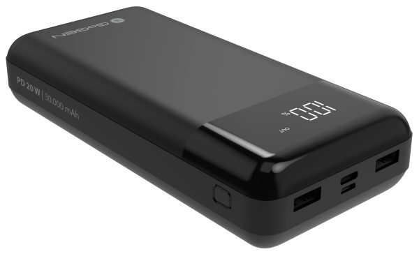 Powerbank GoGen PB300001B 30000 mAh czarny