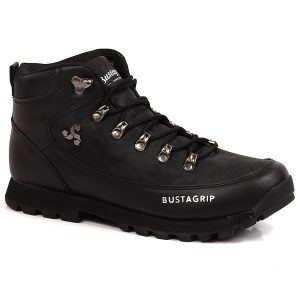 Nowość. super cena: czarne wysokie buty skórzane outback bustagrip