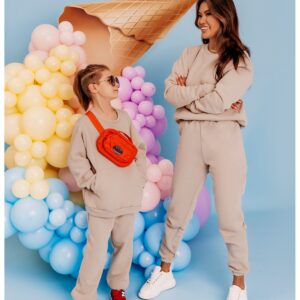 Nowość. super cena: dziecięcy dres pumba beżowy – bluza i spodnie