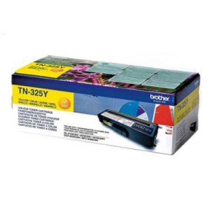 Nowość. super cena: oryginalny toner brother tn-325y żółty 24h