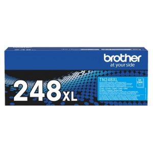 Nowość. toner brother tn-248xlc błękitny w super cenie + dostawa 24h