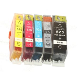 Nowość. super cena tusze canon pgi-525/cli-526 cmyk komplet 24h