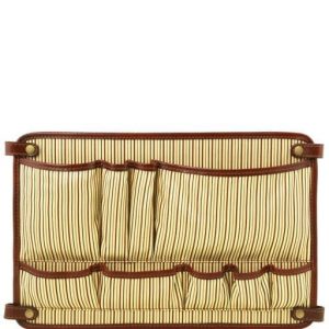 Nowość. smart organizer z kieszeniami brązowy tl141465 w super cenie