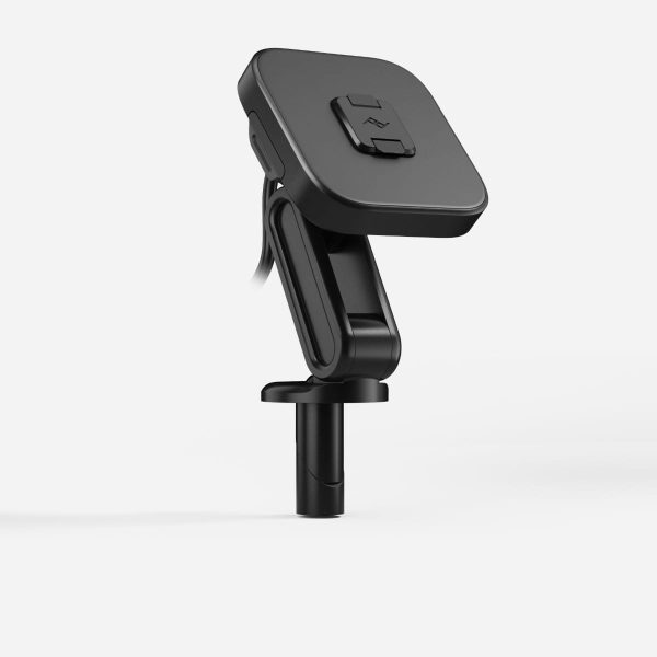 Peak Design Mobile Motorcycle Mount Stem Mount Charging - Uchwyt Moto Do Tel Na Główkę Ramy Z Ładowaniem.