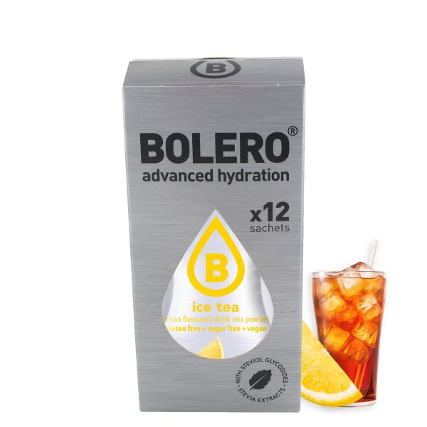 Bolero 3g 12szt Ice Tea Lemon (Herbata mrożona cytrynowa) ze stewią