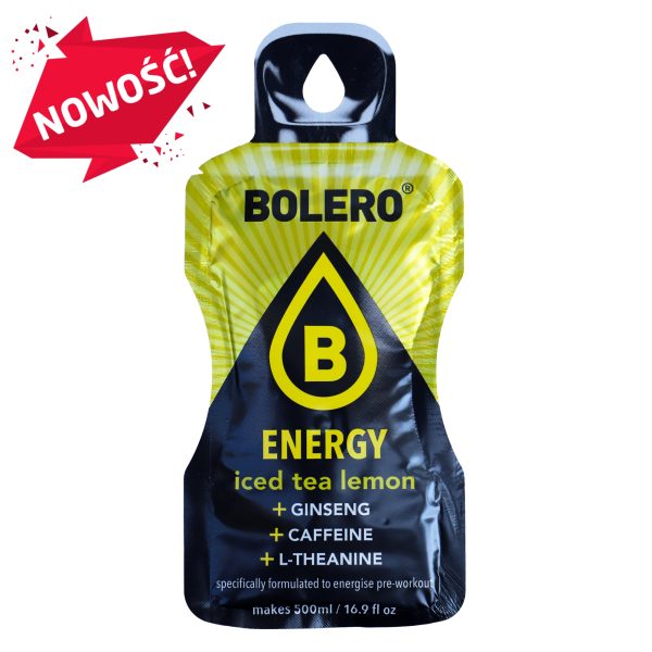 Bolero 14g Energy Iced Tea Lemon ze stewią
