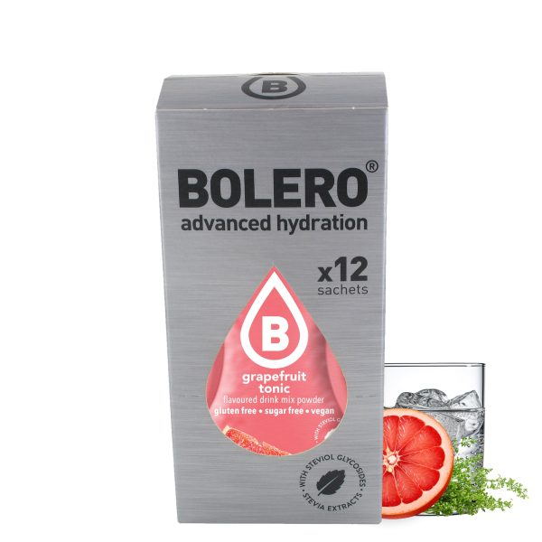 Bolero 3g 12szt Grapefruit Tonic (Tonik grejpfrutowy) ze stewią