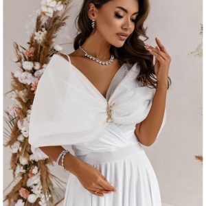 Nowość. złota etola ślubna adda z brokatem w super cenie