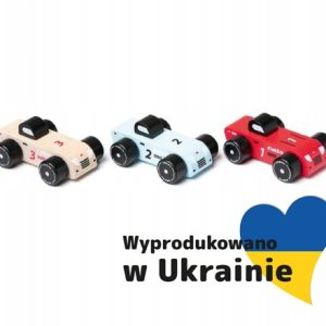 Cubika drewniane wyścigówki nowość w super cenie