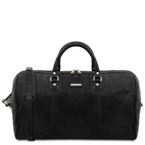 Nowość. Skórzana torba weekender Oslo black w super cenie