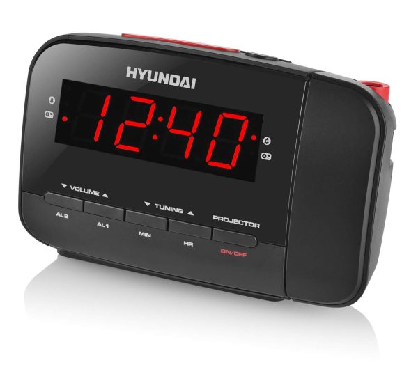 Radiobudzik z projektorem Hyundai RAC481PLLBR