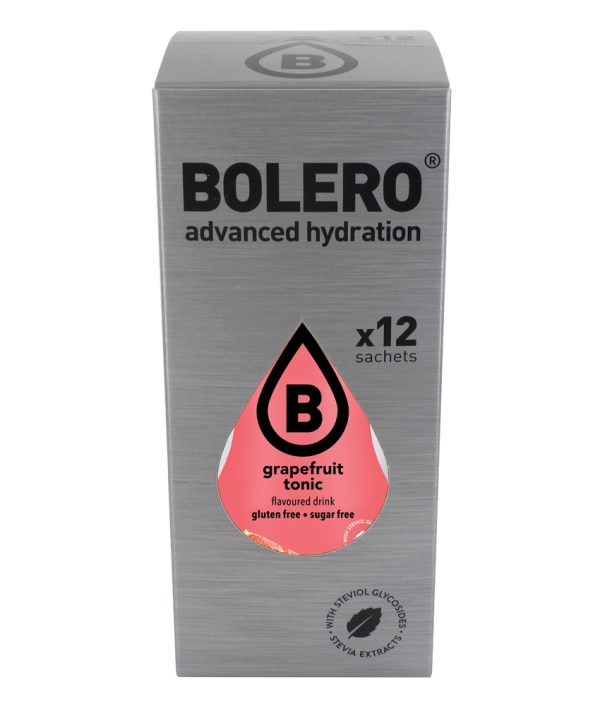 Bolero 9g 12szt Grapefruit Tonic (Tonik grejpfrutowy) ze stewią