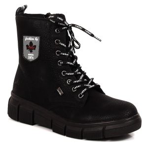 Nowość: super cena. wodoodporne botki rieker tex x3410-00 czarne