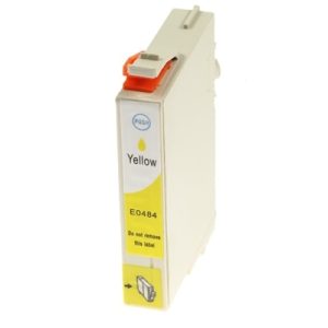 Nowy tusz zamiennik t0484 do epson żółty – super cena, ekspres 24h
